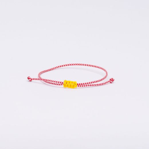 Φθηνό μαρτάκι red-white cord – minimal μαρτάκι για Μάρτιο