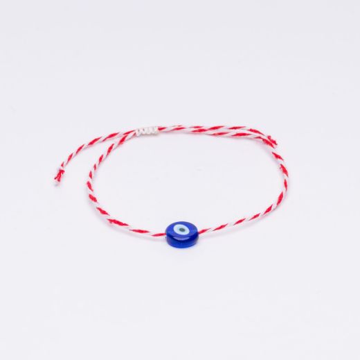 Picture of 10 pcs March bracelet evil eye bead
