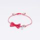 Butterfly martis bracelet red-white cord – greek martis spring protection bracelet