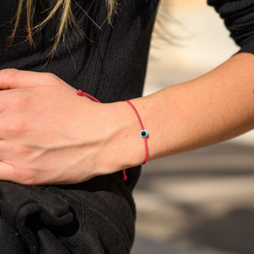 Bulk martakia bracelet set with evil eye charm – minimal greek martis for March