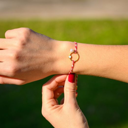 Picture of Greek martaki bracelet circle