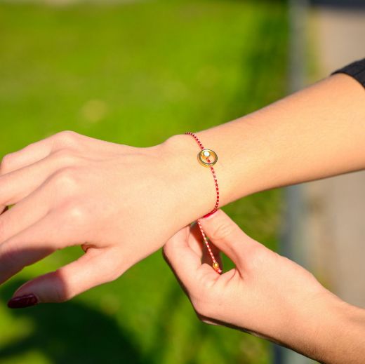 Picture of Minimal martis bracelet evil eye