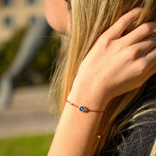 Picture of Red bracelet evil eye