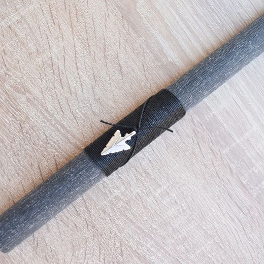 πασχαλινή λαμπάδα αντρική μεταλλικό βέλος