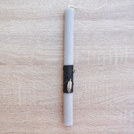 Picture of Easter candle feather
