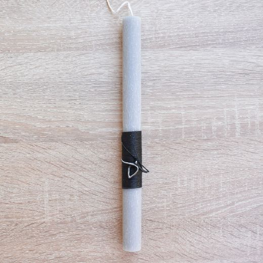 πασχαλινές λαμπάδες αντρικές με διακοσμητικό ταύρο