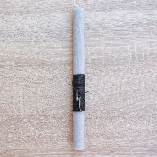 ανδρικές λαμπάδες με διακοσμητικό κεραυνό