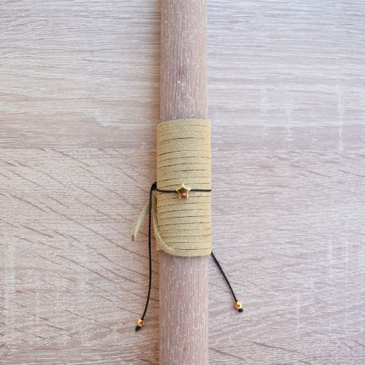Picture of Easter candle bracelet star gold