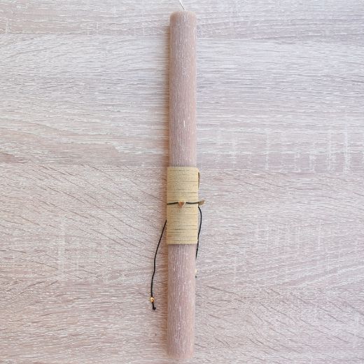 λαμπάδες για γυναίκες με διακοσμητική χρυσή καρδιά