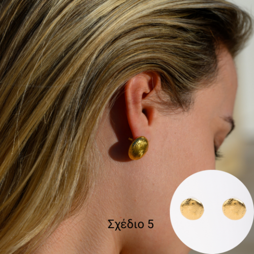 Picture of Easter candle earrings gold plated