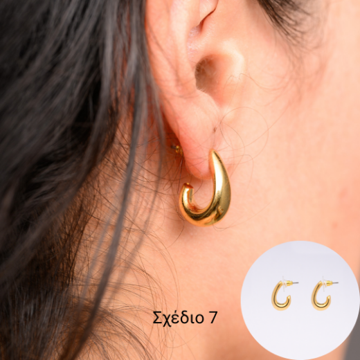 Picture of Easter candle earrings gold plated