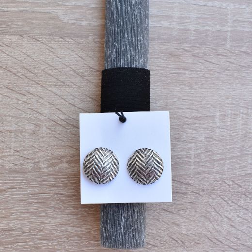 Picture of Easter candle earrings silver plated