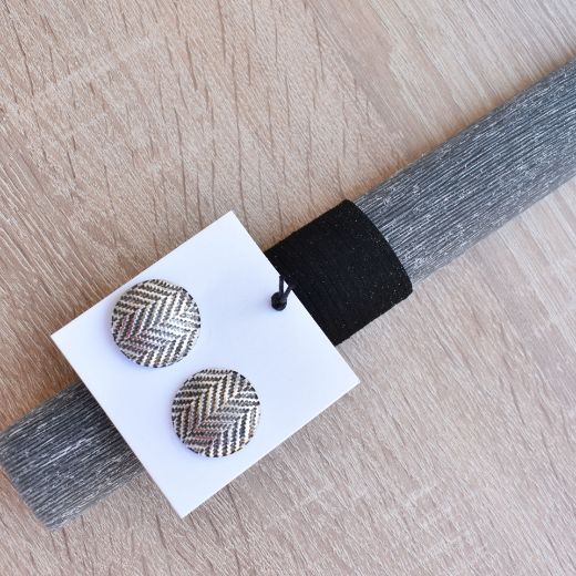 Picture of Easter candle earrings silver plated