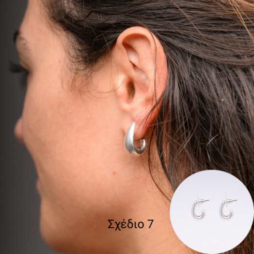 Picture of Easter candle earrings silver plated