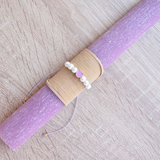 Picture of Easter candle bracelet tulip
