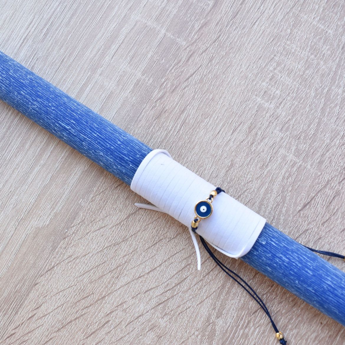 Picture of Easter candle bracelet evil eye