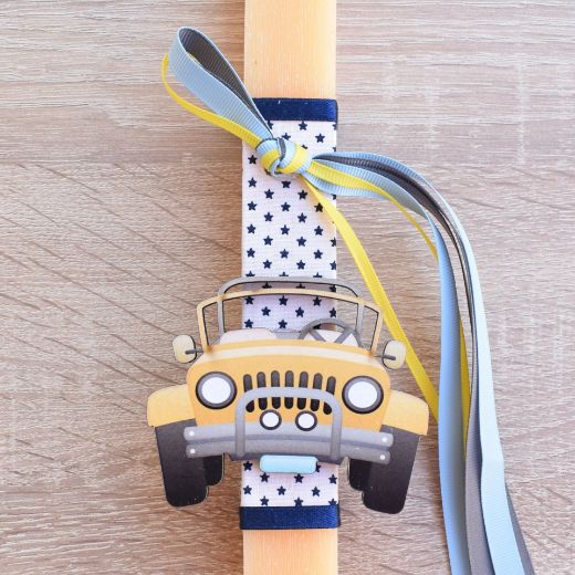 greek easter lambada boy with car