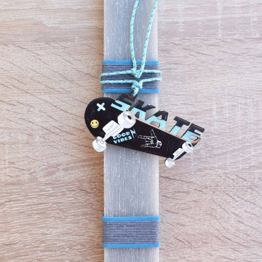 Picture of Easter candle skateboard