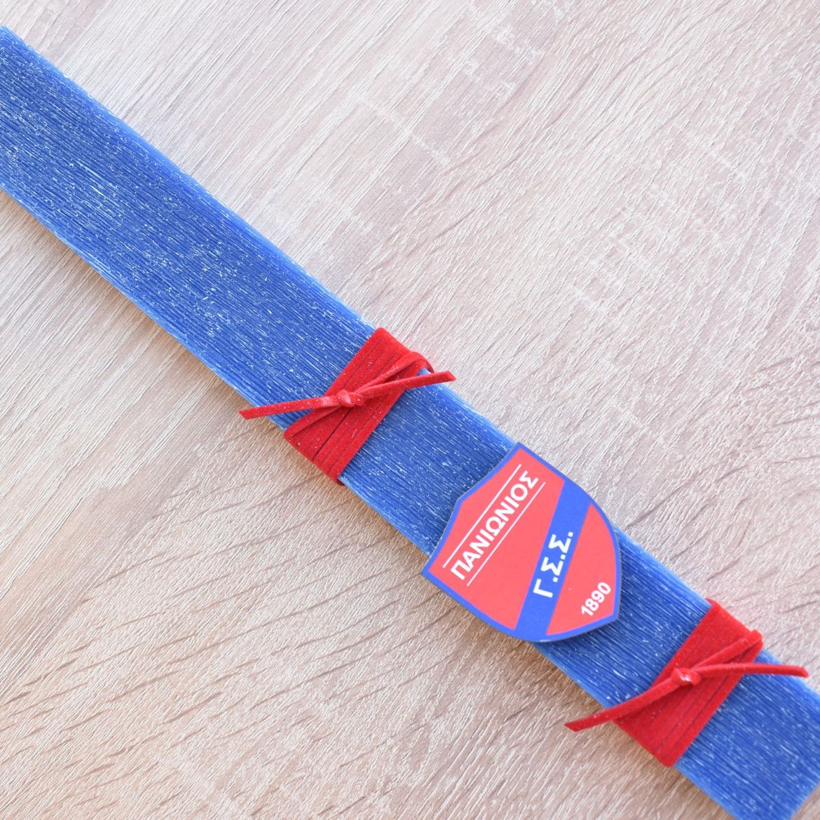 λαμπάδα πασχαλινή αγόρι με Πανιώνιο