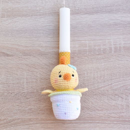 Picture of Easter candle chick