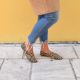 animal print moccasins women leather