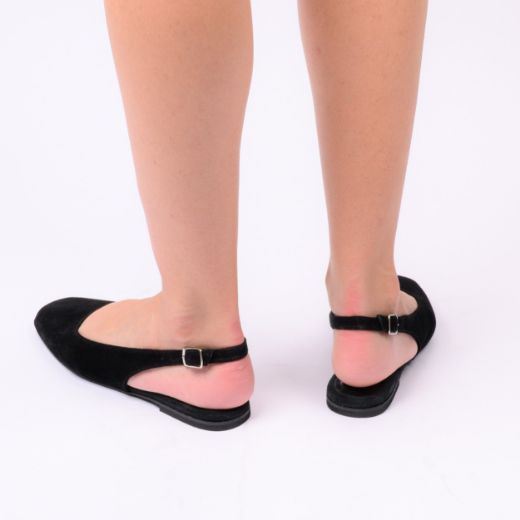 μαύρες μπαλαρίνες γυναικείες flat