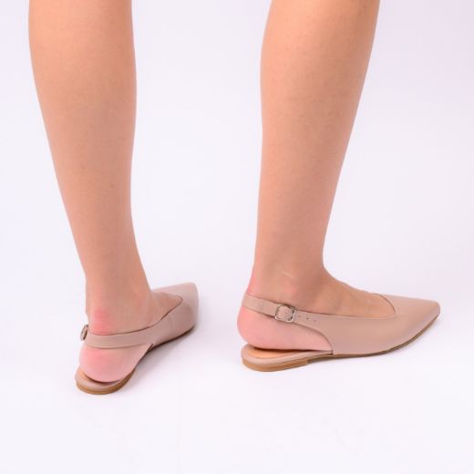 ροζ μπαλαρίνες γυναικείες flat