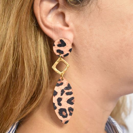 Picture of Earrings animal print