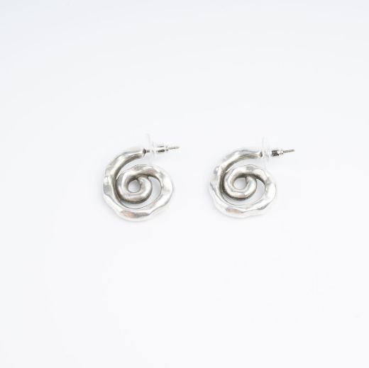 Εικόνα της Σκουλαρίκια σπείρα επαργυρα