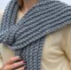 Picture of Chunky scarf gray