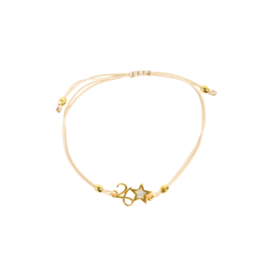 Εικόνα της Βραχιόλι αστέρι επίχρυσο
