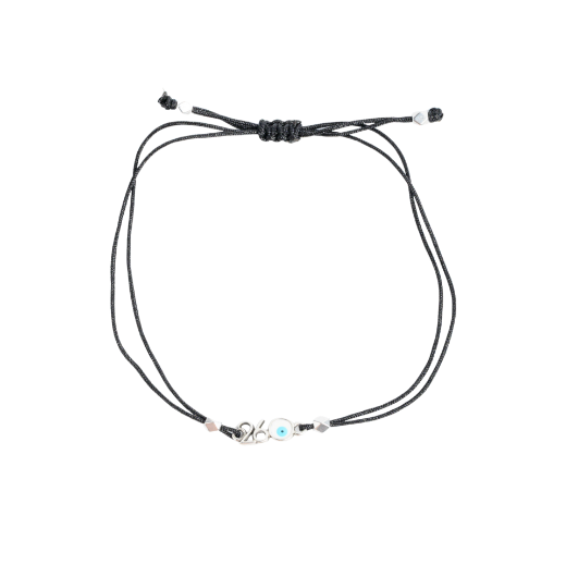 Εικόνα της Βραχιόλι μάτι επάργυρο