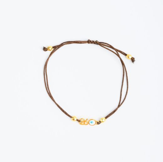 Εικόνα της Βραχιόλι 26 μάτι επίχρυσο