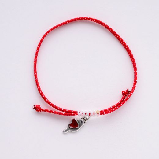 Εικόνα της Μαρτάκι πουλάκι ασημί