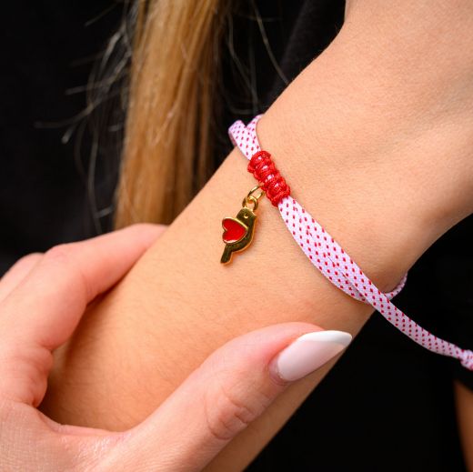 Εικόνα της Μαρτάκι πουλάκι κόκκινο