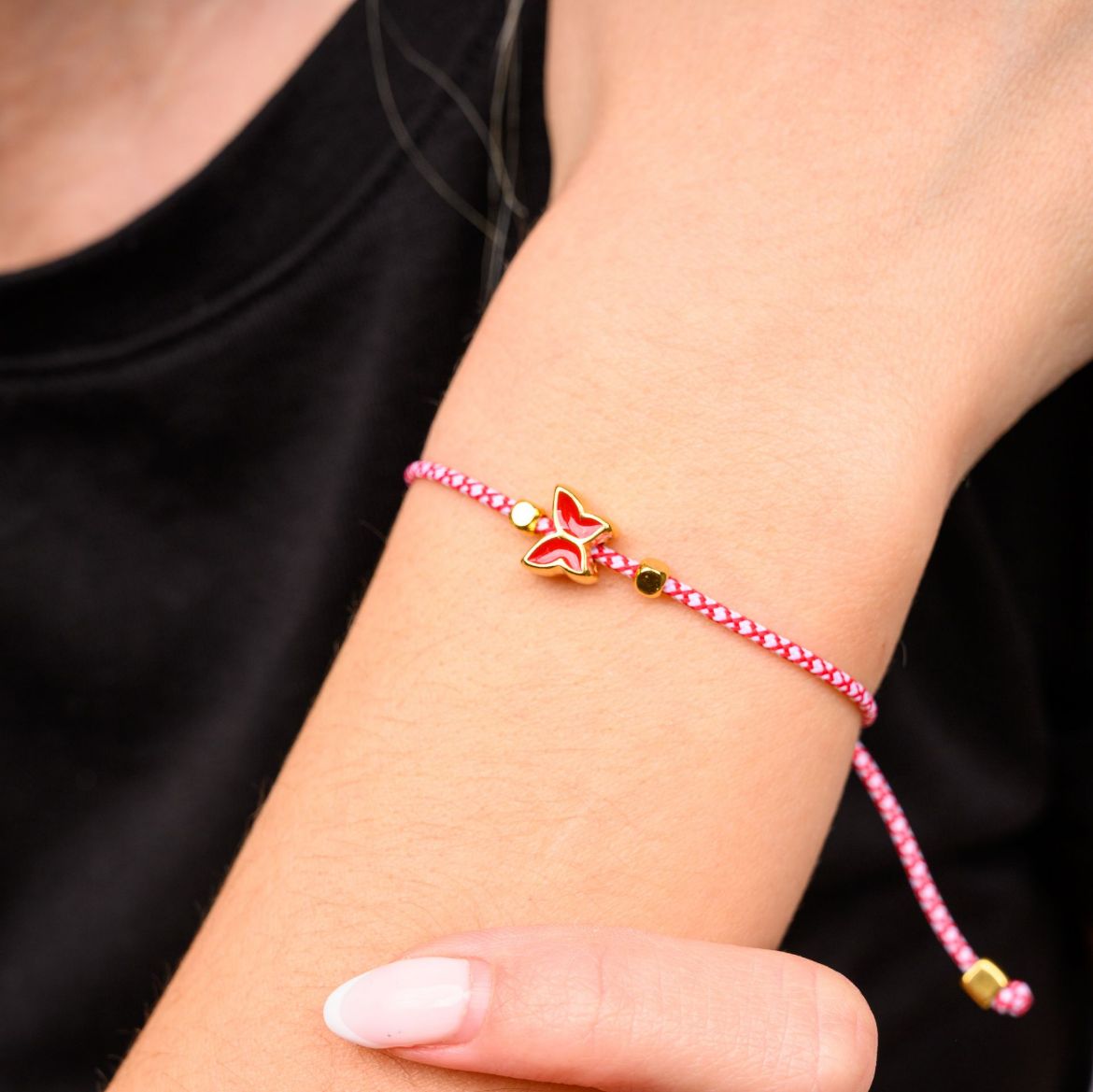 Εικόνα της Μαρτάκι πεταλούδα κόκκινη