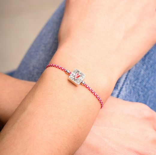 Εικόνα της Μαρτάκι καρδιά ασημί