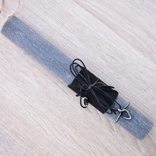 greek easter lambades for man with taurus pendant necklace, orthodox easter candle men's style