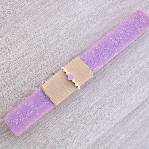 Picture of Easter candle bracelet tulip