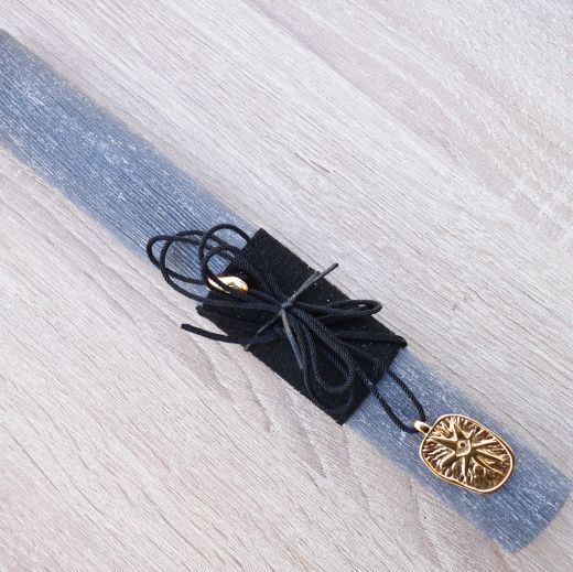 black greek easter lambathes for women with gold evil eye necklace, greek easter lambada women's style