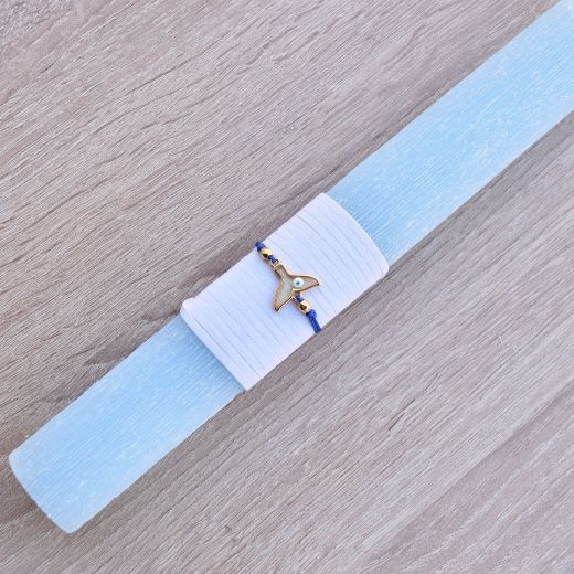 λαμπάδες πασχαλινές γυναικείες σε θαλασσί χρώμα με κόσμημα ουρά γοργόνας, λαμπάδα για γυναίκα