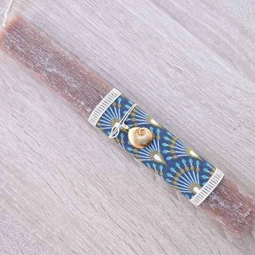 beige greek easter lambathes for women with seashell jewelry, greek easter candle women's style