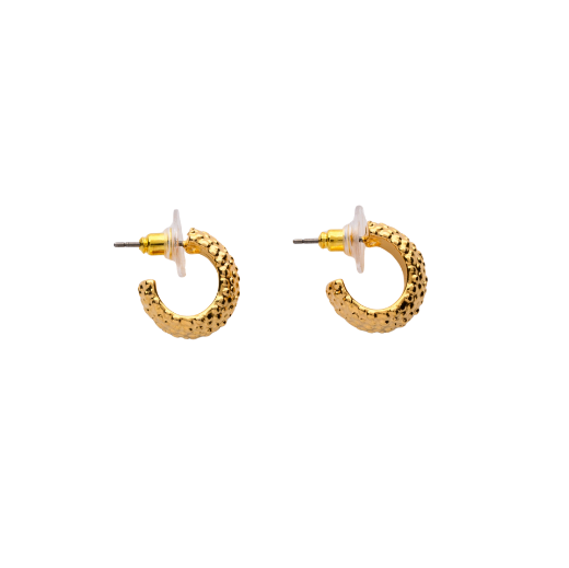 unique gold hoops Vera