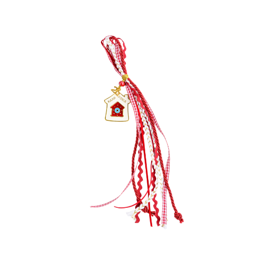 Picture of White metal house hanging gouri 2027 with evil eye