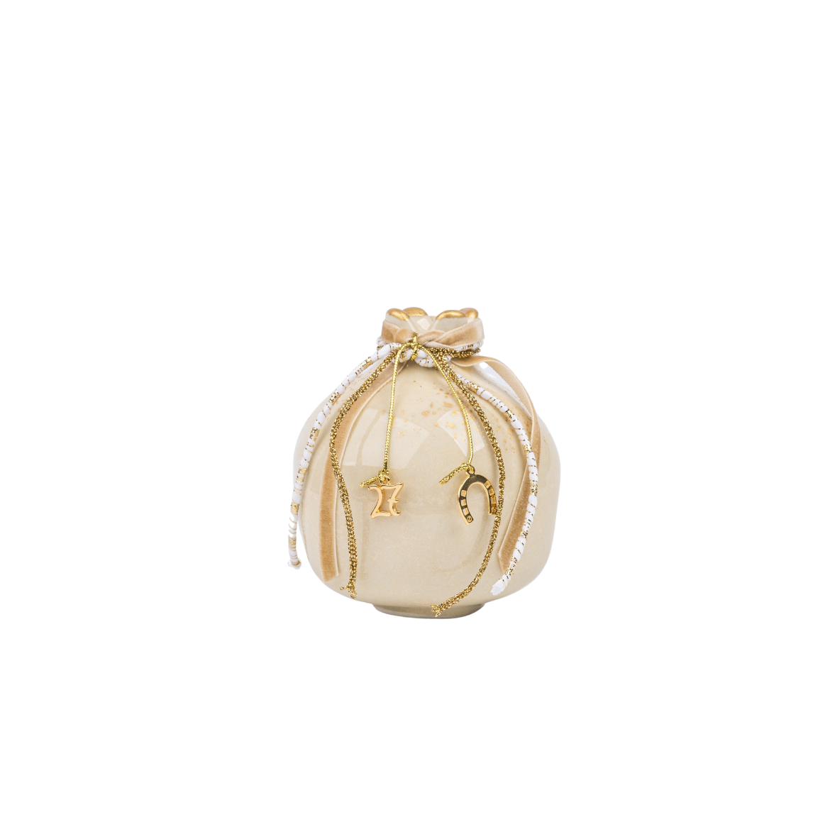 Picture of Beige ceramic pomegranate gouri 2027