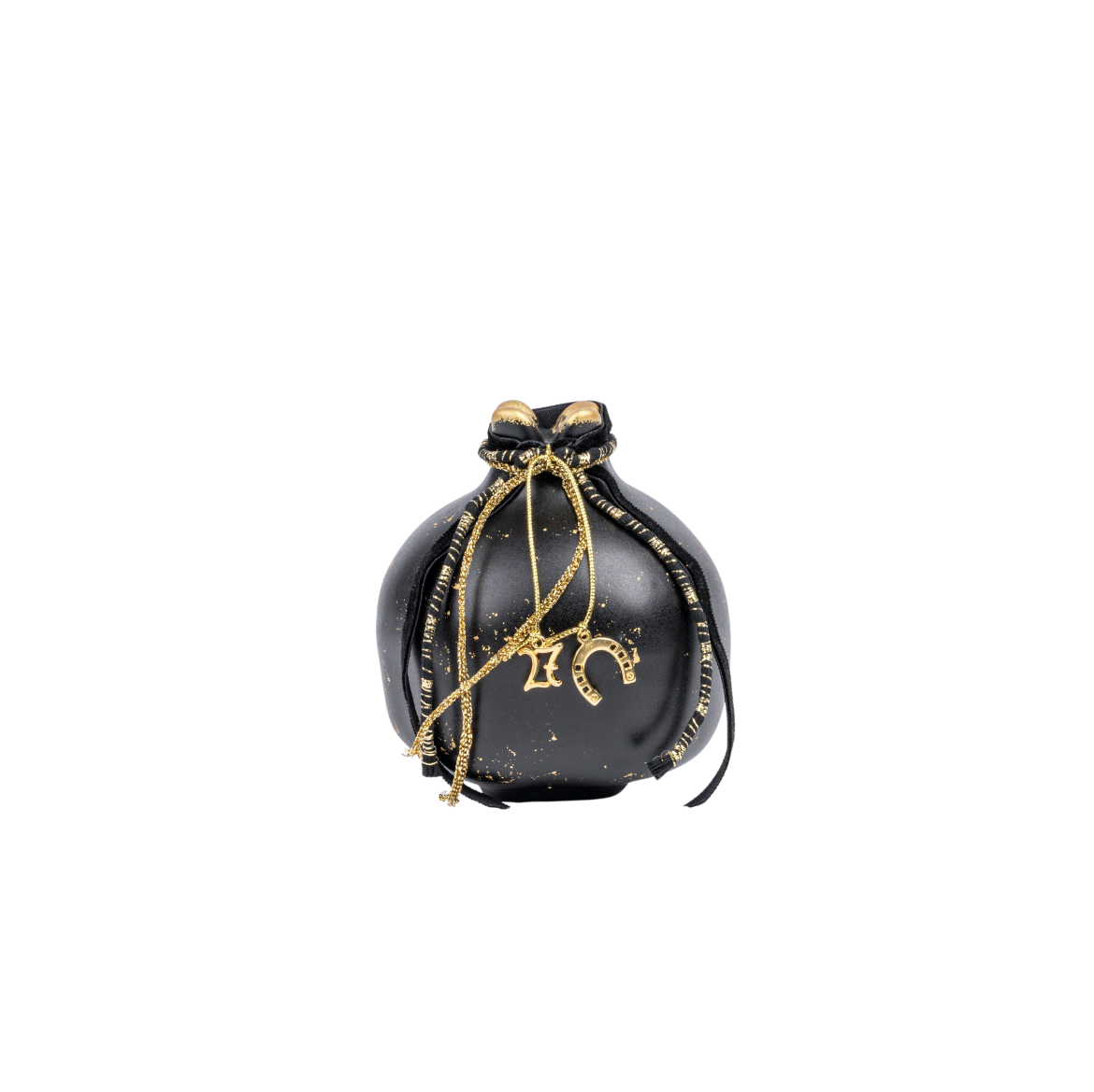 Picture of Black ceramic pomegranate gouri 2027
