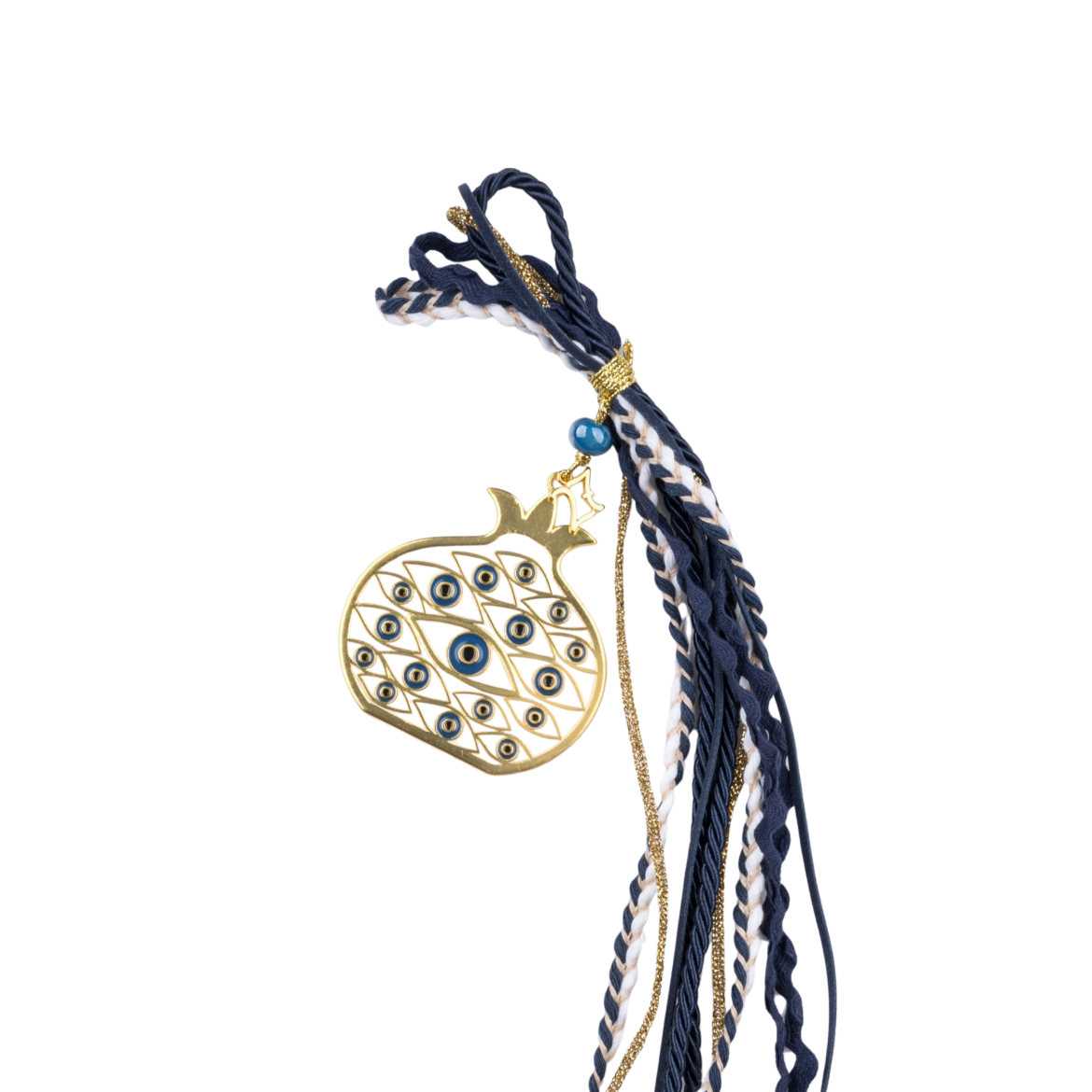 Picture of Metal pomegranate hanging gouri 2027 with evil eyes