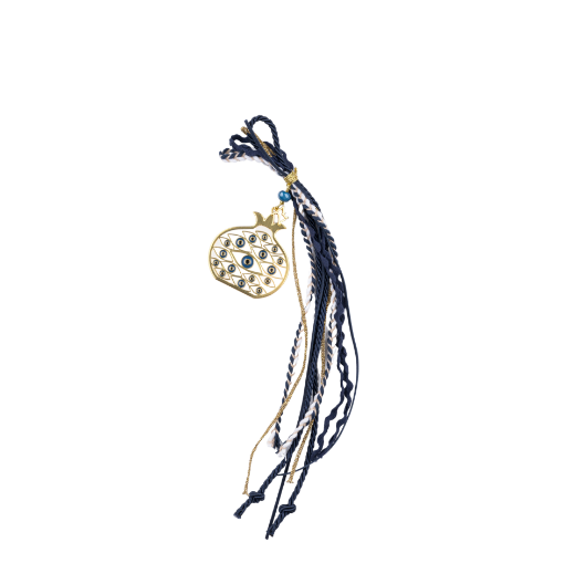 Picture of Metal pomegranate hanging gouri 2027 with evil eyes