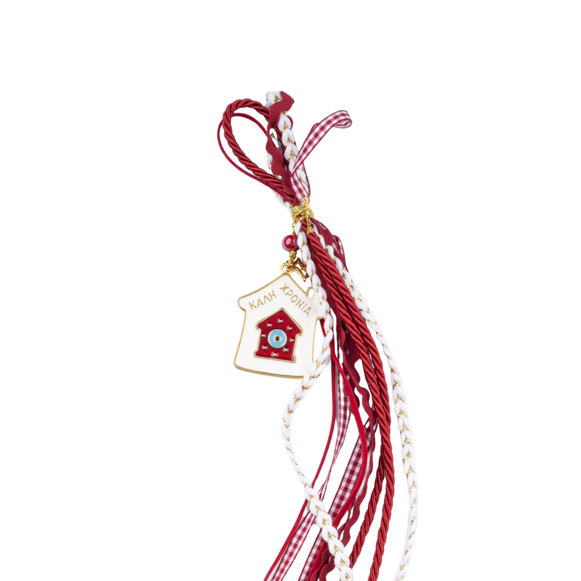 Picture of White metal house hanging gouri 2027 with evil eye