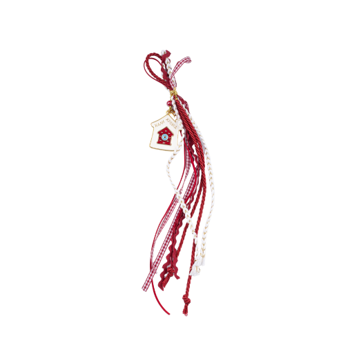 Picture of White metal house hanging gouri 2027 with evil eye